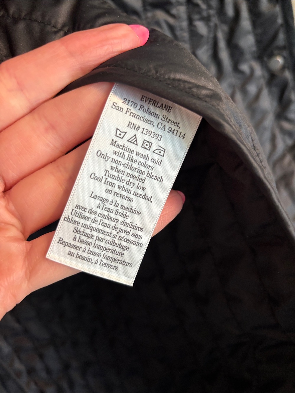 NWT Everlane The Midi Quilted Liner - Picture 13 of 16